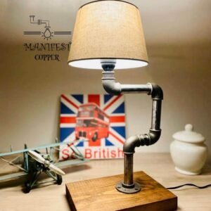 Lampe style industriel