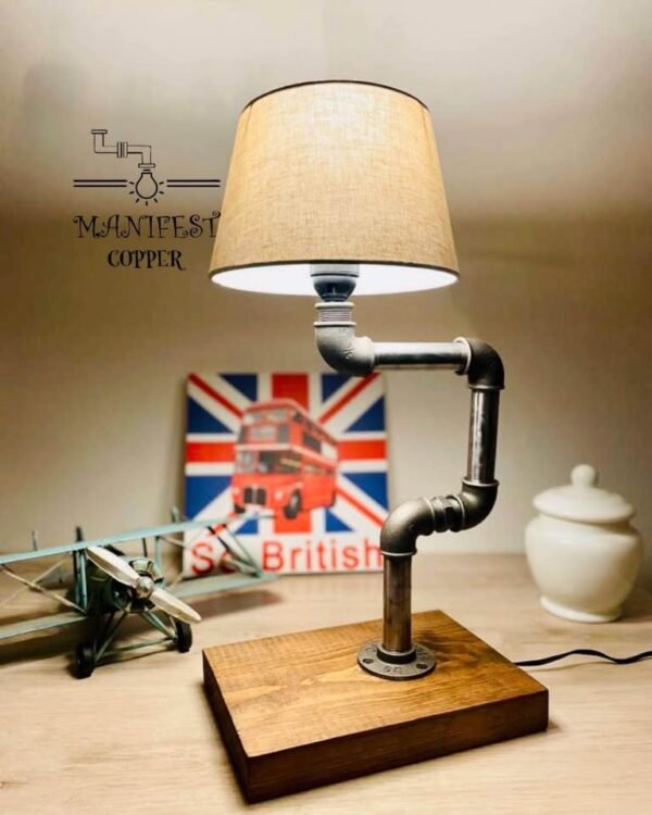 Lampe style industriel